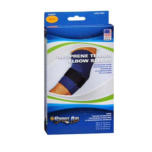 Sport Aid Neoprene Tennis Elbow Sleeve Small 1 Each By Sport Aid