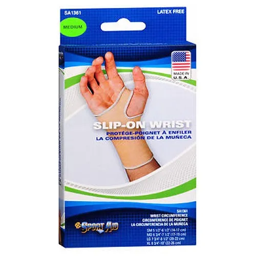 Sport Aid Slip-On Wrist Support Count of 1 By Sport Aid