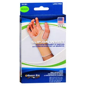 Sport Aid Slip-On Wrist Support Count of 1 By Sport Aid