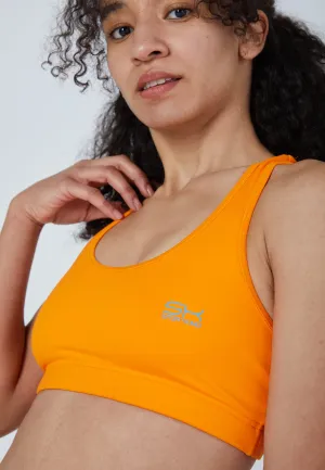 Sports Bra with Racerback, orange