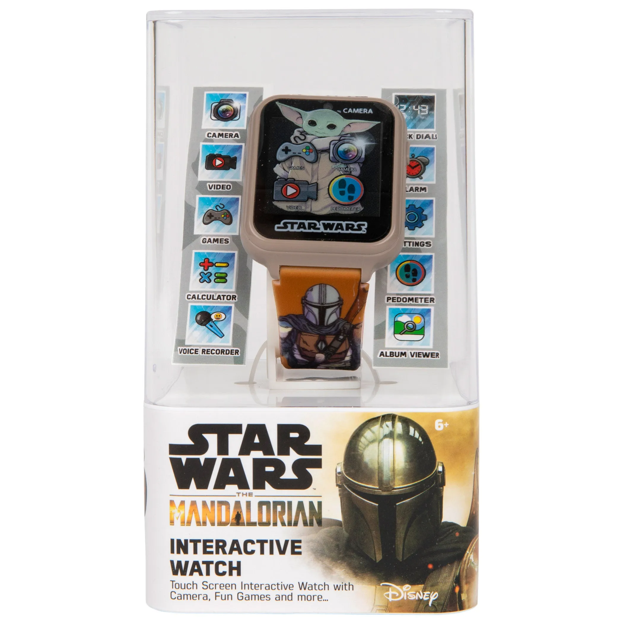 Star Wars The Mandalorian and The Child Interactive Kids Smart Watch MNL4019