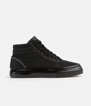 Stepney Workers Club Varden Canvas Shoes - Black / Black