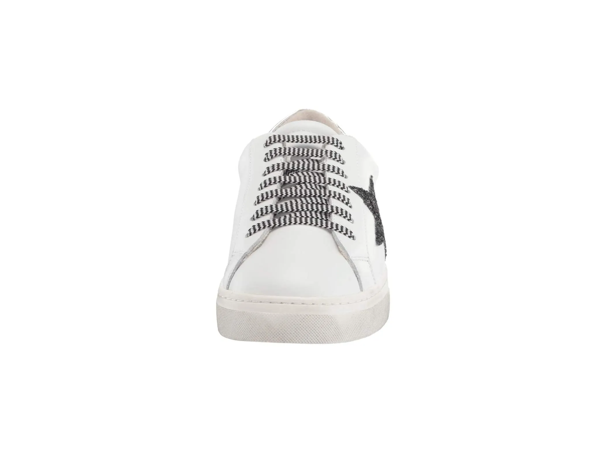 Steven By Steve Madden Rubie Star Lace up Sneaker White Multi Tennis Shoes (9.5, WHITE MULTI)