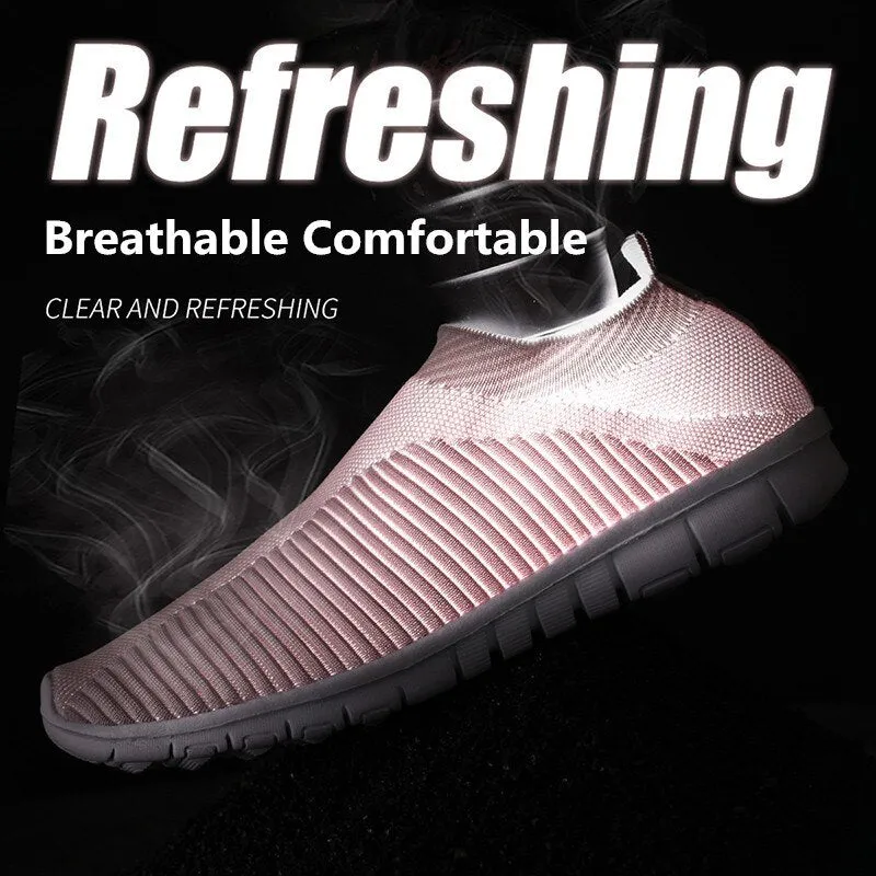 Summer Men Casual Shoes Mesh Breathable Men Shoes Lightweight Comfortable Walking Sneakers Tenis masculino Zapatillas Hombre