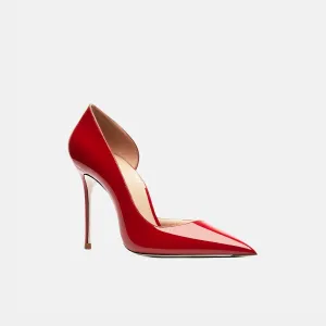 Tatianna Women's Open Side Red High Heels