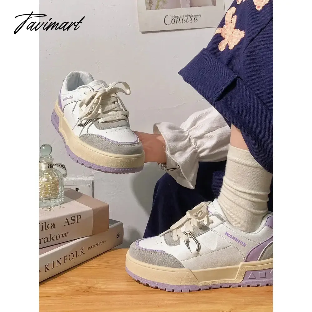 TAVIMART  -  Women Breathable Shoes Wedge Basket Round Toe Clogs Platform All-Match Mixed Colors Casual Female Sneakers Tennis Summer Sp