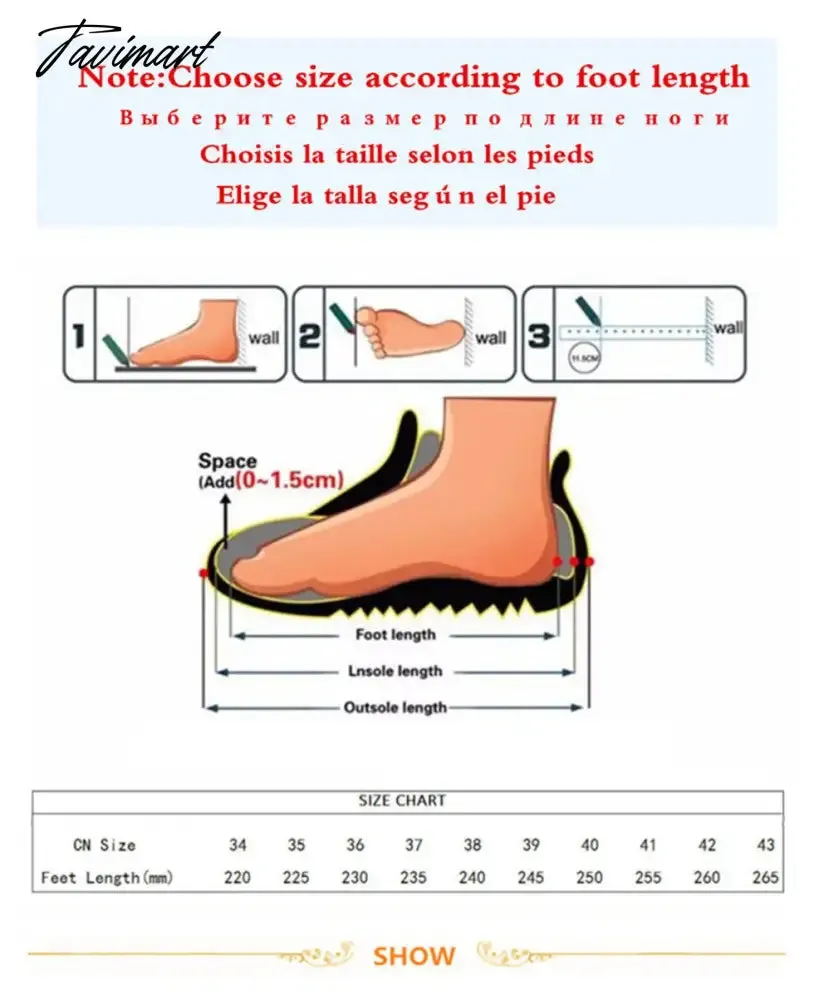 TAVIMART  -  Women Breathable Shoes Wedge Basket Round Toe Clogs Platform All-Match Mixed Colors Casual Female Sneakers Tennis Summer Sp