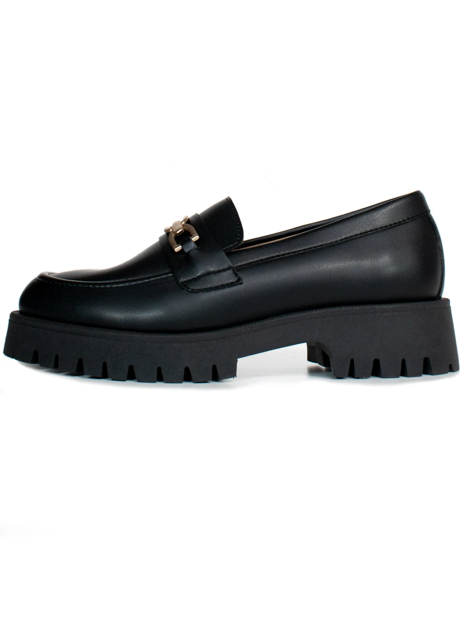 Track Sole Loafers