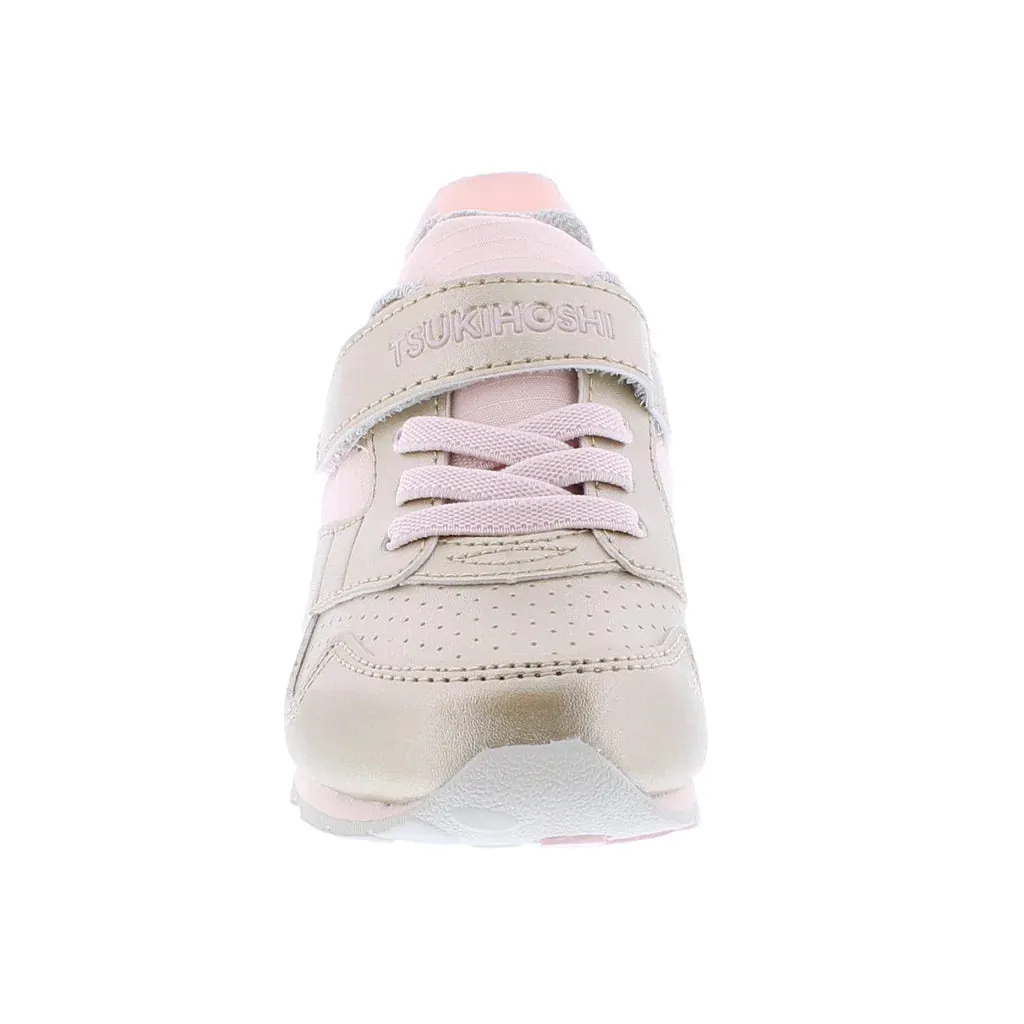 Tsukihoshi Racer Toddler Sneaker | Gold/Rose