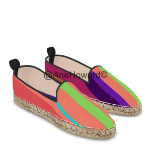 Unisex Loafer Espadrilles Happy Stripes