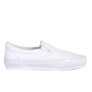 VANS PREMIUM CLASSICS SLIP-ON REISSUE 98 LX WHITE LEATHER