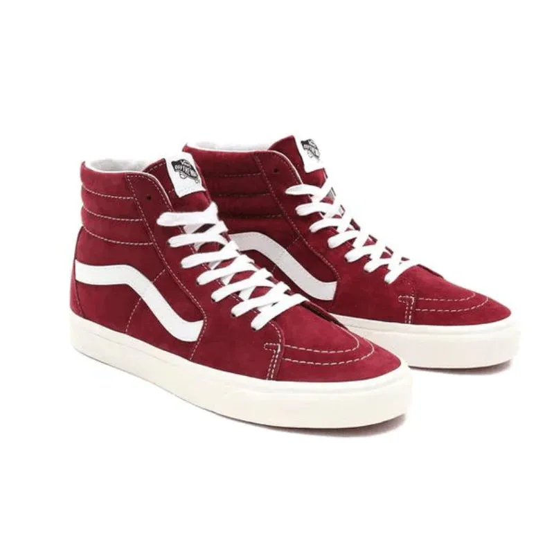 Vans Sk8-Hi 'Pig Suede - Pomegranate' - Men's