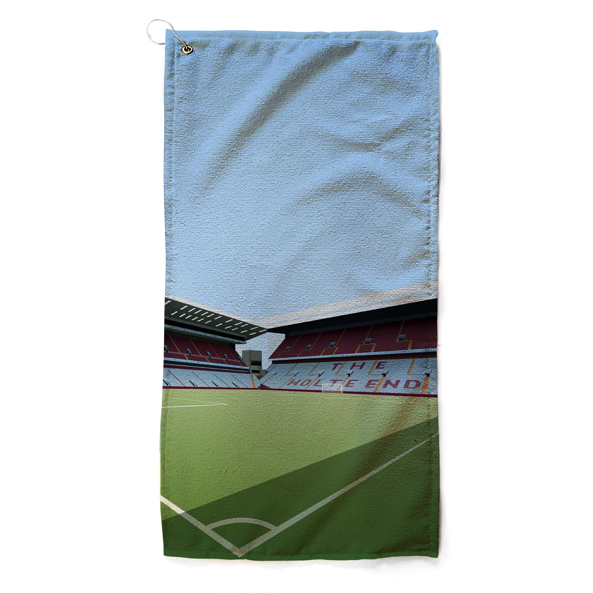 Villa Park Illustrated Golf Towel