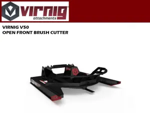 Virnig V50 Rotary Brush Cutter Open Front Deck