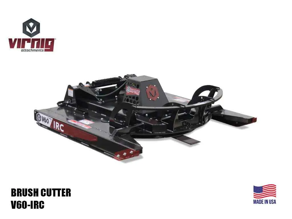 Virnig V60-IRC Rotary Brush Cutter Open Front Deck