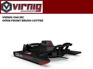 Virnig V60-IRC Rotary Brush Cutter Open Front Deck