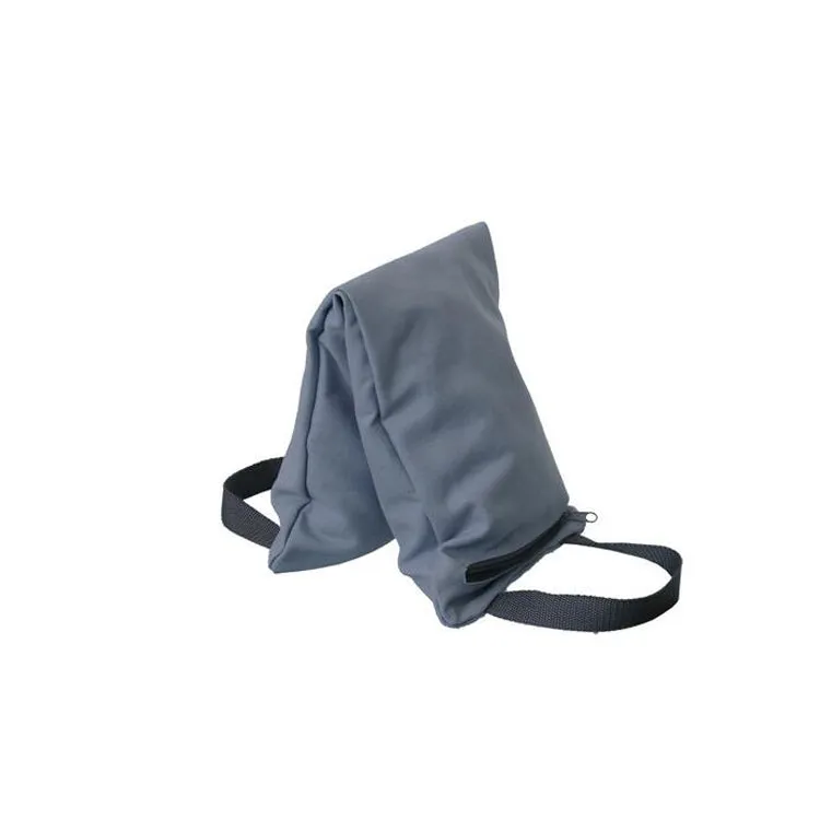 Weight Lifting Fitness Double Handle Canvas Sandbag(Gray)