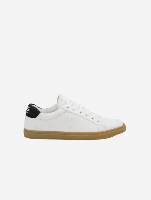 Winton Unisex Vegan Sneakers | White & Black