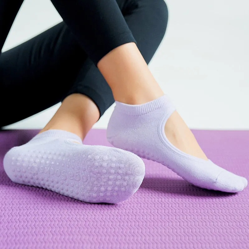 Women High Quality Anti Slip Yoga/Ballet/Fitness Socks