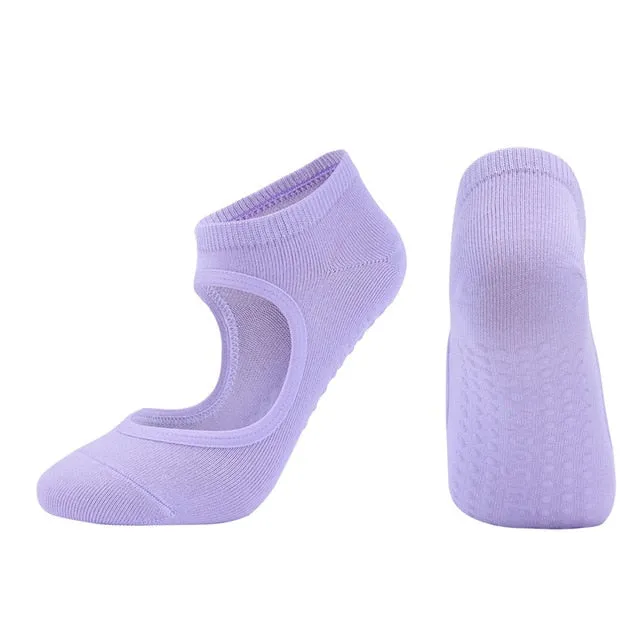 Women High Quality Anti Slip Yoga/Ballet/Fitness Socks