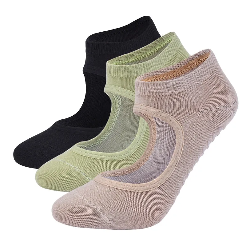 Women High Quality Anti Slip Yoga/Ballet/Fitness Socks