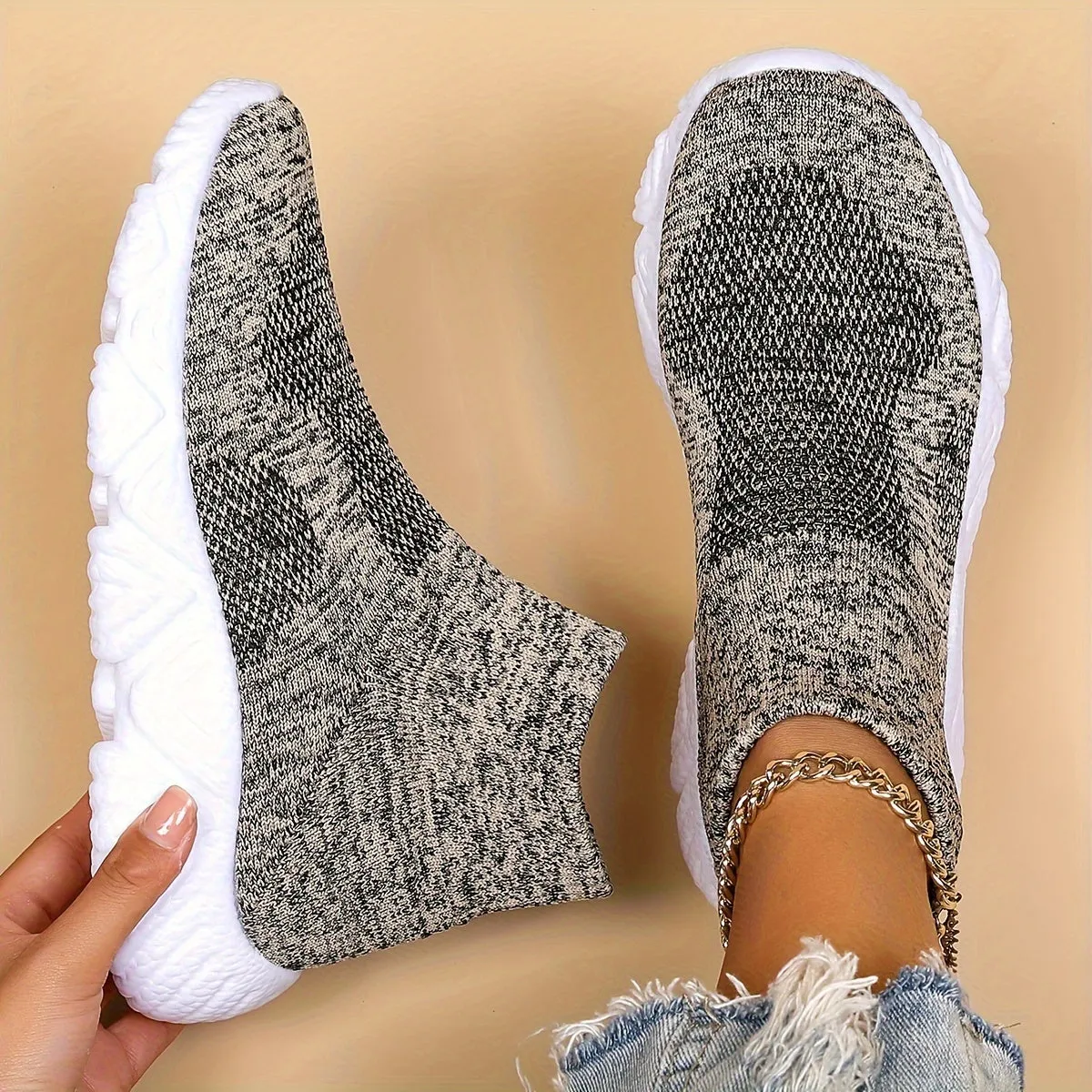 Women's Colorblock Sock Sneakers