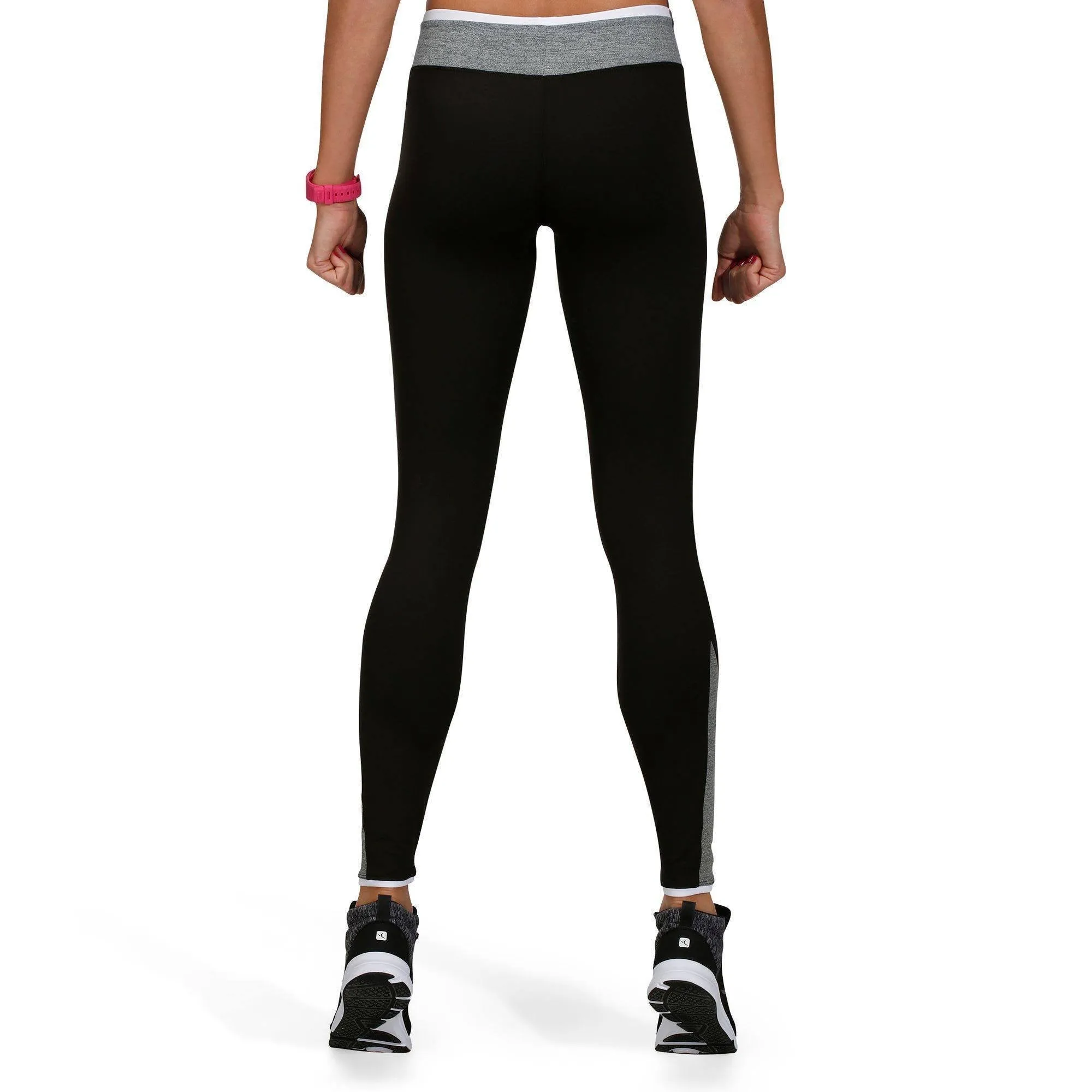 Women's Fitness Leggings with Contrasting Waistband Energy