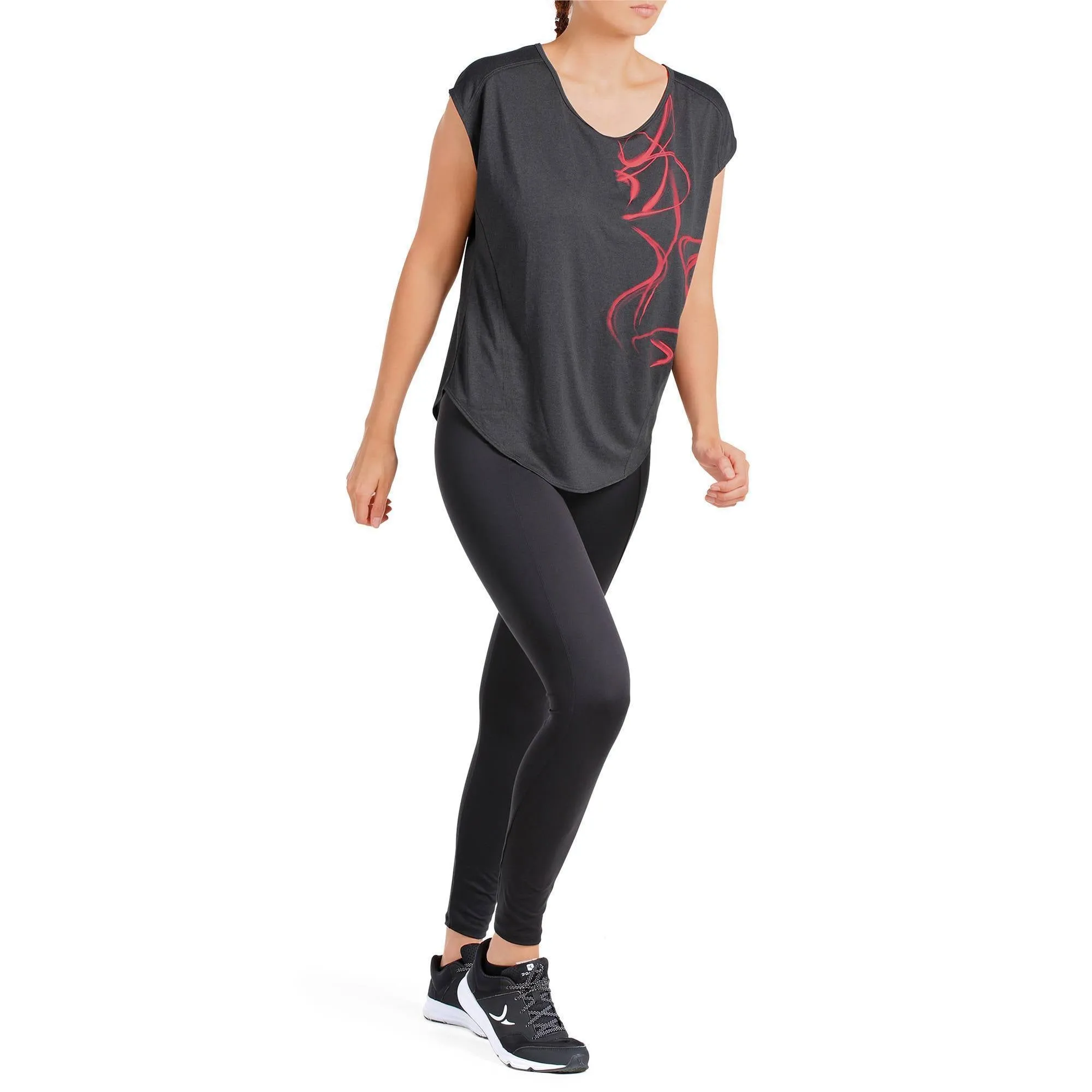 Women's Fitness Loose T-Shirt Energy