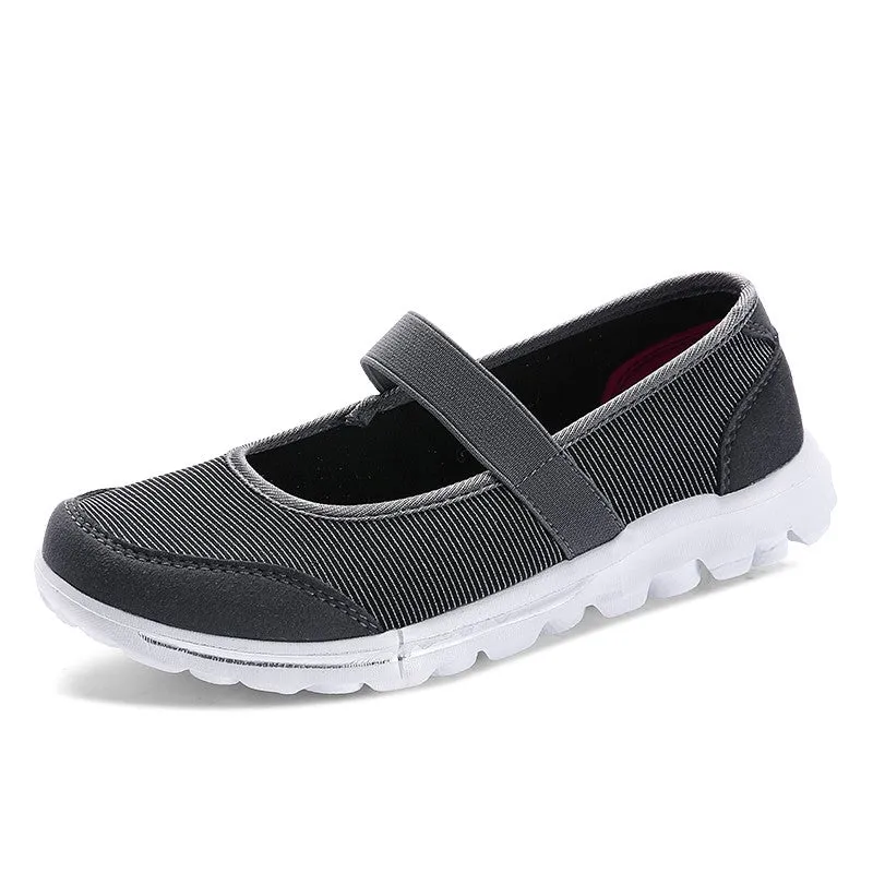 Women's new summer popular breathable flat walking loafers