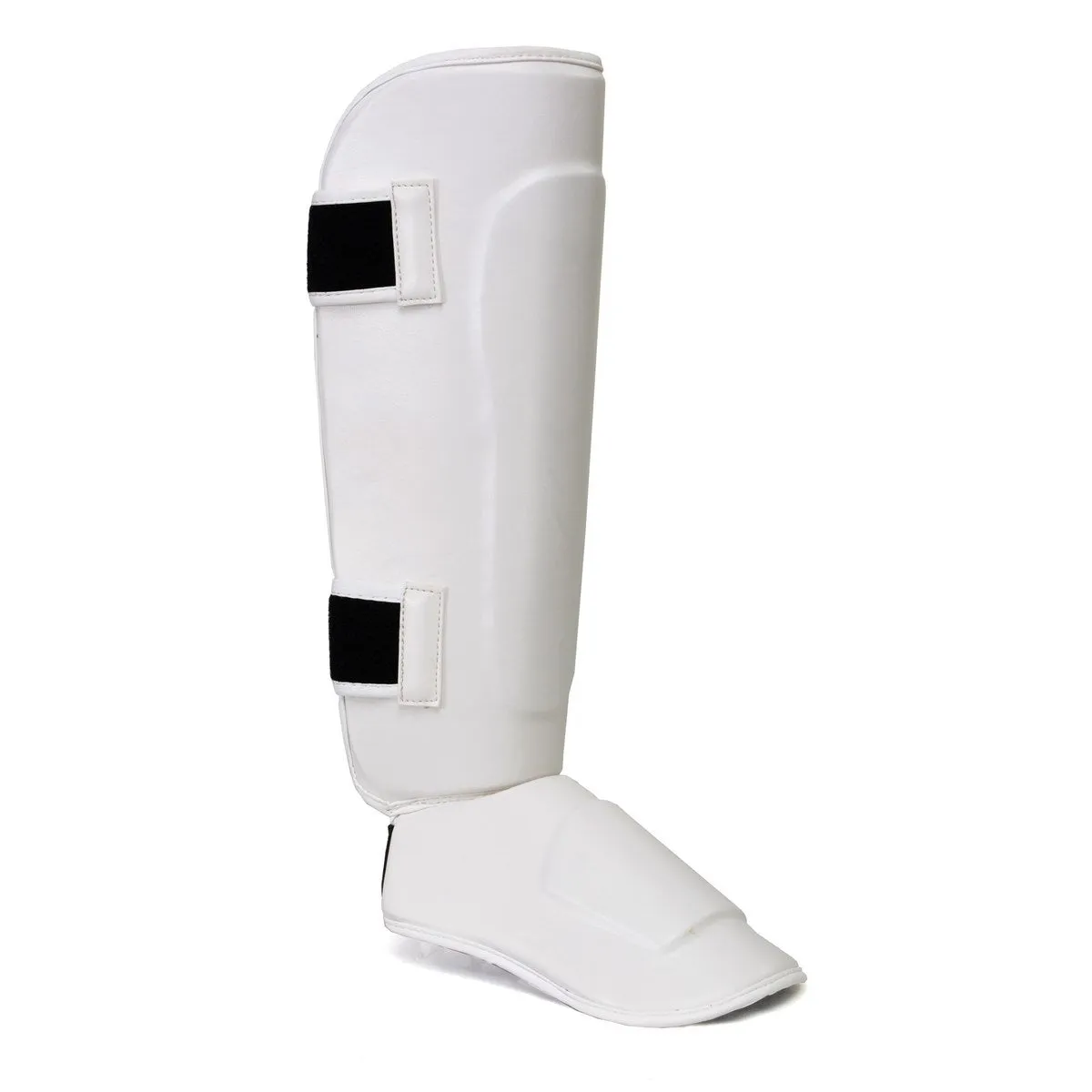 X-Fitness XF1001 White Muay Thai Kickboxing Shin Guards