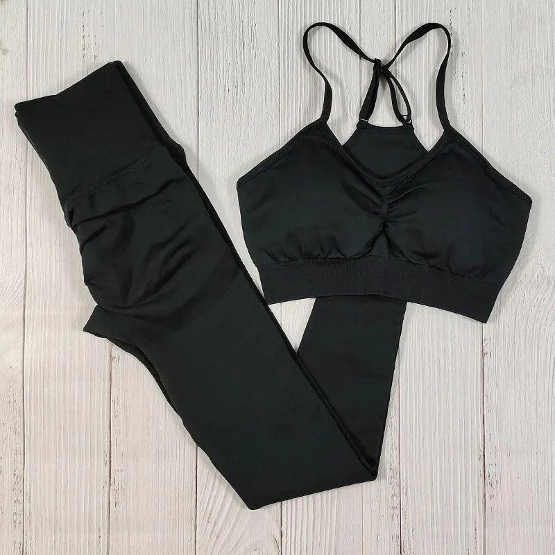 Yoga Set Fitness Clothing Sexy Sportswear For Women