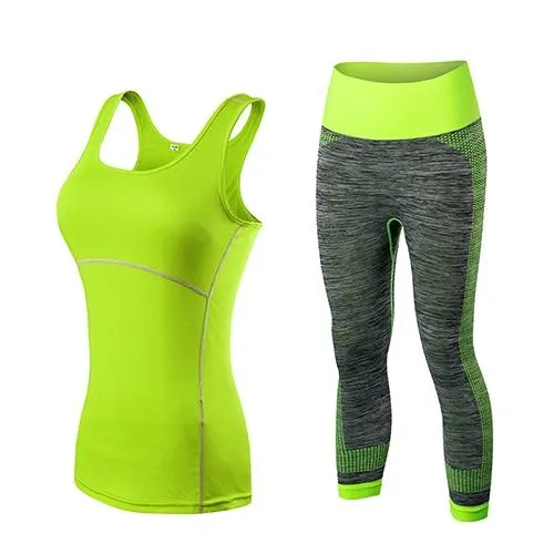 Yoga Set Sports Running Gym Training Set Clothing workout fitness women