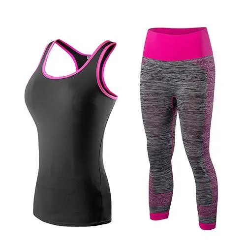 Yoga Set Sports Running Gym Training Set Clothing workout fitness women