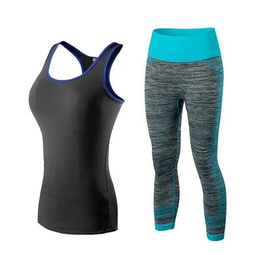 Yoga Set Sports Running Gym Training Set Clothing workout fitness women