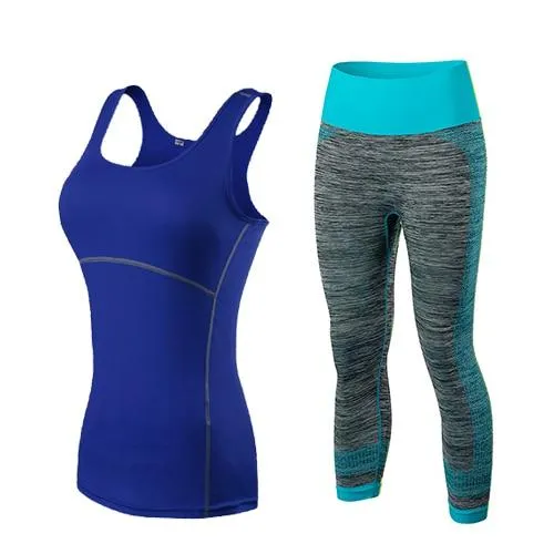 Yoga Set Sports Running Gym Training Set Clothing workout fitness women