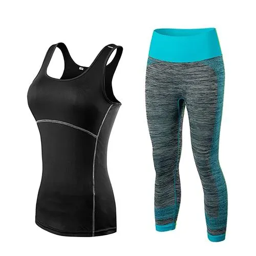 Yoga Set Sports Running Gym Training Set Clothing workout fitness women